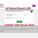 www upmsp edu in 2025 result